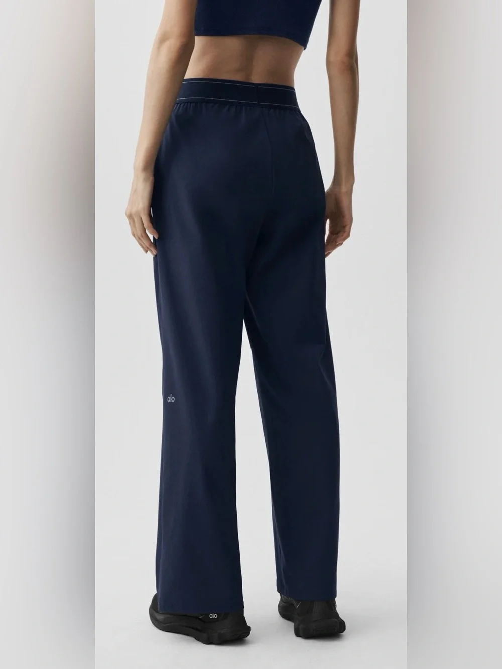ALO Yoga  Suit Up Trouser  Navy  size XXS